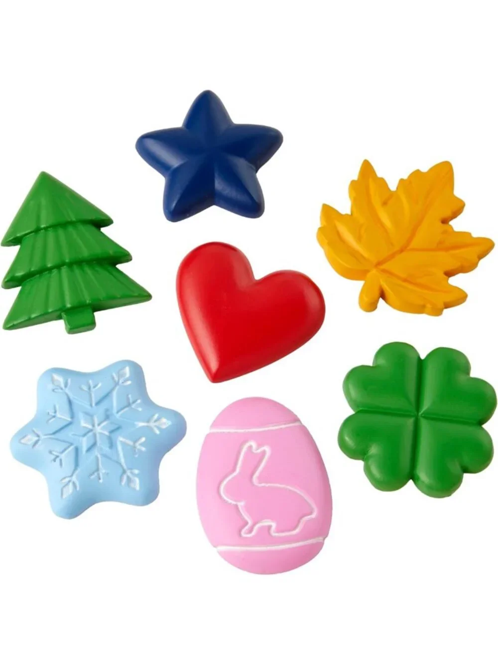 Seasonal Soap & Lotion Dispenser Set with 7 Magnetic Holiday Attachments
